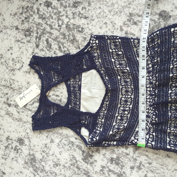 Navy Blue dress |xs - Picture 5 of 7